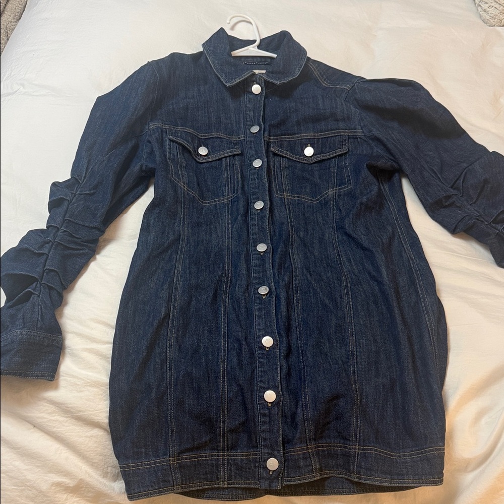 Pilcro Dark Blue Mini Dress